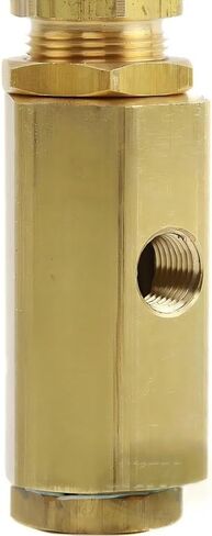 145-175 صمام التحكم في تفريغ ضاغط الهواء - لأجزاء ضاغط الهواء Conrader 6413/145-175 - استبدال الصمامات التجريبية لتفريغ الحمولة - 145-175 رطل لكل بوصة مربعة 1/4 بوصة نحاس NPT أنثى ﻿ in Kuwait