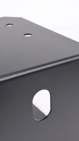 8x8 Post Base Brackets 4-Pack (7.5x7.5in Actual) - Heavy Duty Deck Post Anchor for Pergola, Gazebo, Playset - Black Powder Coated Steel with Standoff in Saudi Arabia