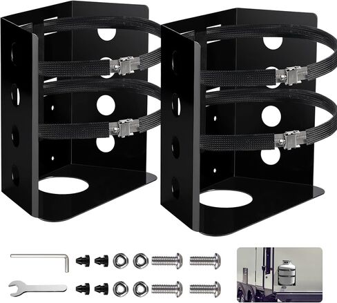 حامل خزان البروبان شديد التحمل بوزن 20 رطل، دعامة خزان البروبان من الفولاذ المقاوم للصدأ المقاوم للخدش، تناسب خزان 12 بوصة، لقارب مركبة مقطورة شاحنة RV، استبدل BKT-2290 in Kuwait