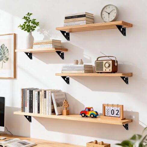 4 قطع من مفاصل مجمعة شديدة التحمل، رمز زاوية ترابيزي، دعامة زاوية معدنية، رف الأثاث يدعم مثبتات المفاصل للطاولة والكراسي والخزانة وتثبيت السرير (أسود) in Kuwait