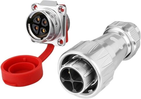 DZ-24 industrial aviation 3 core 4 10 12 19 24 core connector(4 core fence 4 holes formal) in Saudi Arabia