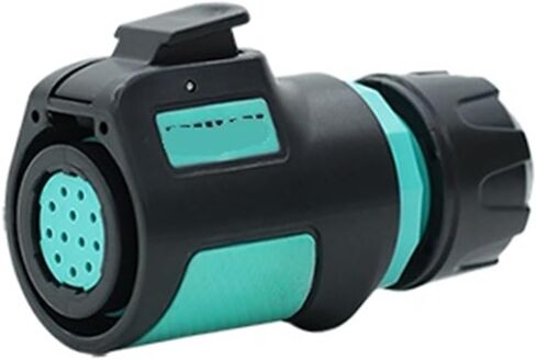 M20 reverse aviation 2-3-4 core 5-7-9 pin power square seat quick connector(5 pin plug 12A250V) in Saudi Arabia