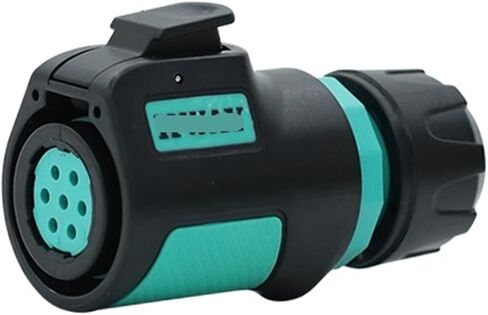 M20 reverse aviation 2-3-4 core 5-7-9 pin power square seat quick connector(5 pin plug 12A250V) in Saudi Arabia
