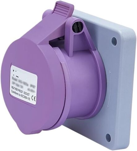 IP44 European standard low voltage industrial and socket 20-25V waterproof aviation connector three core 16A32A(32A concealed socket) in Saudi Arabia