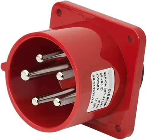 5-core 16A aviation industry and socket connector 6823TYP285/2823/5823(Plug concealed straight socket) in Kuwait