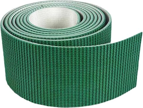 Industrial Transport Conveyor Replacement Belts, 5MM Thickness PVC Material Conveyor Belt, Green Material Handling Conveyor Belt for Packaging Factory Production Line Home(22x110cm/8.7x43.3in) in Saudi Arabia