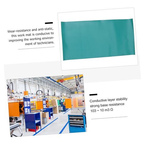 LIFKOME 1pc Static Desk Mat Long Multifunction Mat for Building Rubber Cushion Protective Experiment Supply in Saudi Arabia