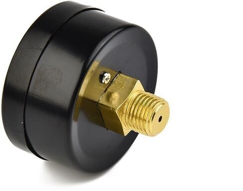 مقياس ضغط ضاغط الهواء 0-180 رطل لكل بوصة مربعة / 0-12 بار مع خيط ذكر 13 مم، مقياس الضغط على شكل قذيفة حديدية لأدوات الهواء في ورشة العمل in Kuwait