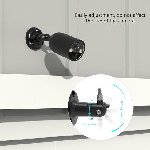 دعامة تثبيت على الحائط مع غطاء من السيليكون متوافق مع كاميرا الأمان Tapo MagCam C425، وTapo SolarCam C402 in Kuwait