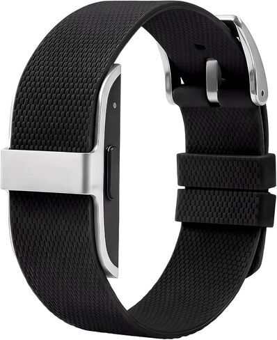 سوار BlackPro من السيليكون متوافق مع حزام بديل لفرقة Hume Band، سوار معصم ناعم مقاوم للماء وقابل للتعديل لتتبع اللياقة البدنية Hume Health للرجال والنساء in Kuwait