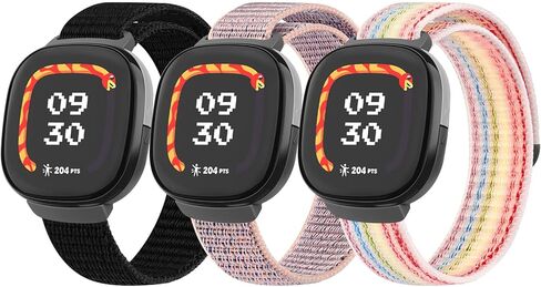 Nylon Bands Compatible with Fitbit Ace LTE, Soft Durable Breathable Sport Replacement Wristbands for Fitbit Ace LTE Band Girl Boy in Saudi Arabia