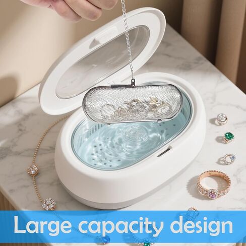 سلة تنظيف بالموجات فوق الصوتية مكونة من 4 عبوات، سلال تنظيف المجوهرات المصنوعة من الفولاذ المقاوم للصدأ للمنظفات بالموجات فوق الصوتية، تتضمن سلتين كبيرتين وسلتين صغيرتين لتنظيف المجوهرات والأقراط والأجزاء الصغيرة بكفاءة in Kuwait
