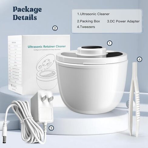 آلة تنظيف المجوهرات بالموجات فوق الصوتية، آلة تنظيف المجوهرات 45 كيلو هرتز، مجهزة بآلة تنظيف المجوهرات بالموجات فوق الصوتية سعة 200 مل لتنظيف المجوهرات والفضة والخواتم والماس والخواتم الواقية in Kuwait