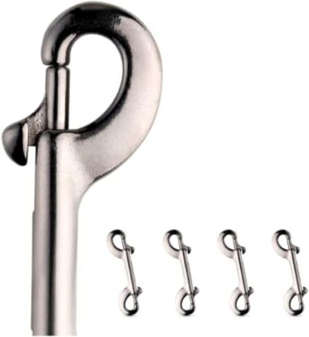 فلوريش بيتس - ستانلس ستيل، متعدد الأغراض، خطاف تثبيت مزدوج الجوانب (أحمر، 4 عبوات) in Kuwait