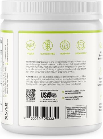 مسحوق جذر البنجر قبل التمرين، مكملات أكسيد النيتريك للرجال والنساء - دعم الطاقة والدورة الدموية، 8.8 أونصة، (30 وجبة، كمية تكفي لمدة شهر)، التوت المختلط in Kuwait