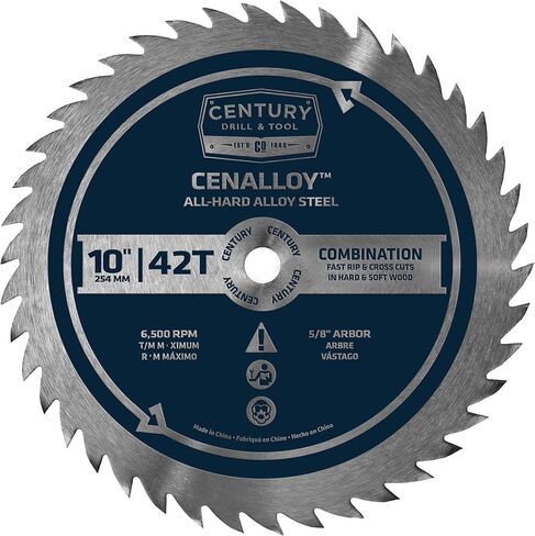 Century Drill & Tool 8203 Cenalloy Combination شفرة منشار دائري ، 7-1/4 " in Saudi Arabia