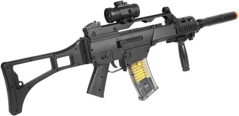 بندقية DE R36C TacSpec الكهربائية AEG مع مصباح يدوي ونطاق النقطة الحمراء in Kuwait