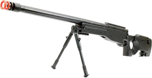 BBTac Airsoft Sniper Rifle Bolt Action Heavy Battle Airsoft Gun Spring Loaded with Bipod and Folding Stock in Kuwait