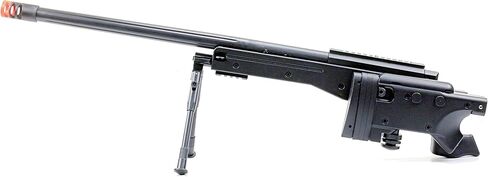 BBTac Airsoft Sniper Rifle Bolt Action Heavy Battle Airsoft Gun Spring Loaded with Bipod and Folding Stock in Kuwait