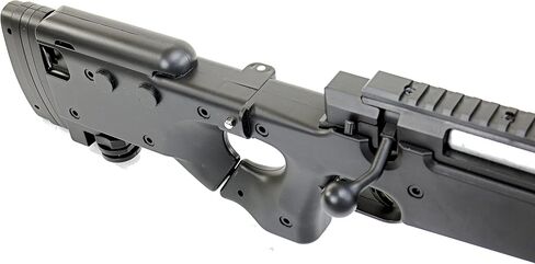 BBTac Airsoft Sniper Rifle Bolt Action Heavy Battle Airsoft Gun Spring Loaded with Bipod and Folding Stock in Kuwait