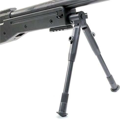 BBTac Airsoft Sniper Rifle Bolt Action Heavy Battle Airsoft Gun Spring Loaded with Bipod and Folding Stock in Kuwait