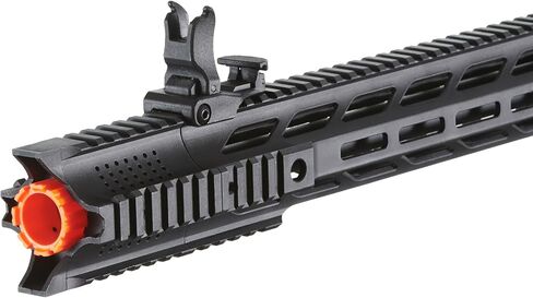 بندقية Lancer التكتيكية Gen 2 M4 SPR Carbine Blue Airsoft AEG مع علبة تروس معدنية كاملة ومنظار نقطة حمراء متوسطة عالية السرعة، بطارية نيمه 9.6 فولت 1600 مللي أمبير في الساعة، شاحن، 1000 طلقة 0.20 جرام BBS متضمنة in Kuwait