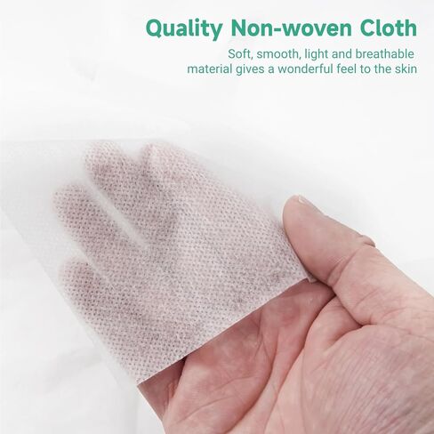 1000 قطعة من أغطية حامل الوجه للاستعمال مرة واحدة لطاولة التدليك، أغطية حامل الوجه غير المنسوجة لطاولة التدليك مع فتحة أنف لطاولات السبا والعلاج، أغطية ملاءات الوجه الصحية فائقة النعومة، 19.7 × 15.8 بوصة in Kuwait