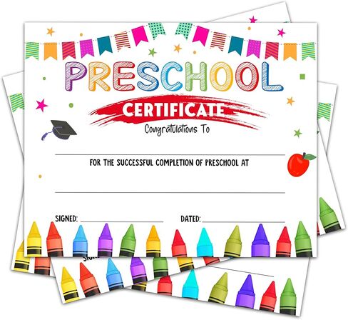 Baptism Certificates for Church - 8 x 10 Inches Blank Baby Dedication Award, Baby Dedication Christening Gifts for Girls Boys, Baptismal Certificates for Adults Teenagers - A11 in Kuwait