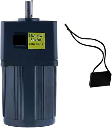 Asynchronous Motor 40W 220V AC Fixed Speed 5IK40GN-C Single Phase Deceleration Shaft Diameter 15mm Keyway 5mm(280RPM) in Saudi Arabia