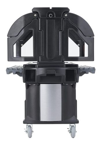 Cambro VBRU6110 6' Versa Bar Ultra Series Black Case of 1 in Saudi Arabia
