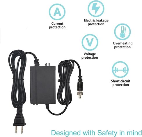 15V AC Adapter Compatible with Shure PS43US in-Line Power Supply Replacement for Shure GLX4 & ULX4 GLXD4 ULXS4 ULXP4 ULXD4 P9T PS9 SBC-DC AXT610 Wireless Receivers Power Cord in Saudi Arabia