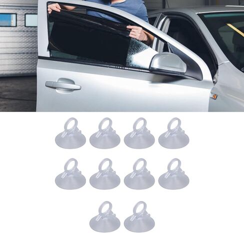 Heavy Duty Suction Cup Transparent PVC 10pcs Set with Pull Rings Easy to Use for Car Glass Tiles Solar Panels Multipurpose in Saudi Arabia