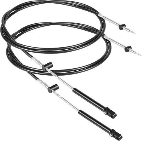 Bonbo 10FT Boat Throttle and Shift Cables for Gen1 600A Series Controller, Compatible with Mercury MerCruiser Marine Force Outboard Engines, Replaces Part Number CC17910 in Saudi Arabia