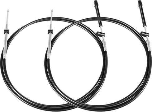 Bonbo 10FT Boat Throttle and Shift Cables for Gen1 600A Series Controller, Compatible with Mercury MerCruiser Marine Force Outboard Engines, Replaces Part Number CC17910 in Saudi Arabia