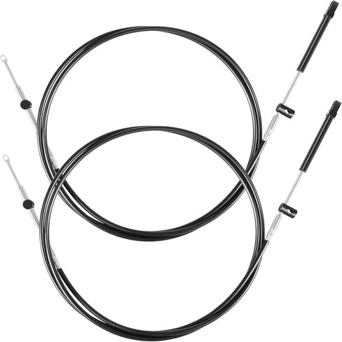 Bonbo 10FT Boat Throttle and Shift Cables for Gen1 600A Series Controller, Compatible with Mercury MerCruiser Marine Force Outboard Engines, Replaces Part Number CC17910 in Saudi Arabia