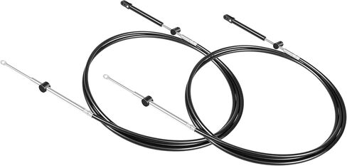 Bonbo 10FT Boat Throttle and Shift Cables for Gen1 600A Series Controller, Compatible with Mercury MerCruiser Marine Force Outboard Engines, Replaces Part Number CC17910 in Saudi Arabia
