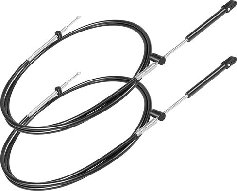 Bonbo 10FT Boat Throttle and Shift Cables for Gen1 600A Series Controller, Compatible with Mercury MerCruiser Marine Force Outboard Engines, Replaces Part Number CC17910 in Saudi Arabia