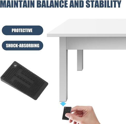 POPETPOP 20Pcs Plastic Furniture Leveling Shims Wedges for Tables and Cabinets, Table Stabilizers and Deck Shims for Uneven Floors, Bathroom and Rv Leveling Blocks in Saudi Arabia
