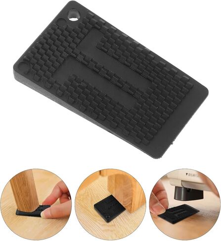 POPETPOP 20Pcs Plastic Furniture Leveling Shims Wedges for Tables and Cabinets, Table Stabilizers and Deck Shims for Uneven Floors, Bathroom and Rv Leveling Blocks in Saudi Arabia