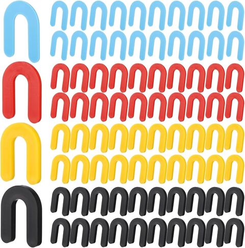 600 قطعة من حشوات البلاط، حشوات إسفينية على شكل حدوة حصان لتسوية البلاط، فواصل بلاستيكية قابلة لإعادة الاستخدام على شكل حرف U في 4 مقاسات (1/16 بوصة، 1/8 بوصة، 3/16 بوصة، 1/4 بوصة) للأرضيات ومشاريع التبليط in Kuwait