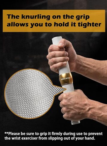 مدرب قوة القبضة، من سبائك الألومنيوم لتقوية الساعد، مدرب المعصم مع مقبض مقاومة قابل للتعديل، تمرين الساعد للمنزل وصالة الألعاب الرياضية والرجال والنساء وبناء ذراع المعصم in Kuwait