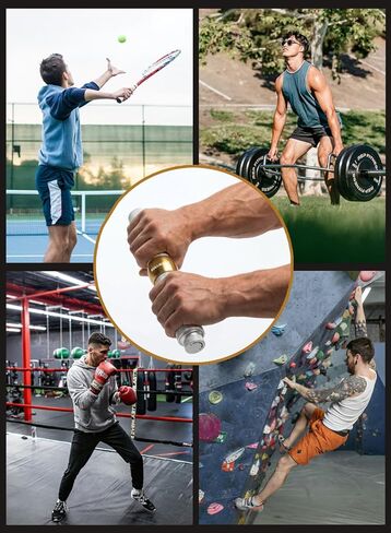 مدرب قوة القبضة، من سبائك الألومنيوم لتقوية الساعد، مدرب المعصم مع مقبض مقاومة قابل للتعديل، تمرين الساعد للمنزل وصالة الألعاب الرياضية والرجال والنساء وبناء ذراع المعصم in Kuwait