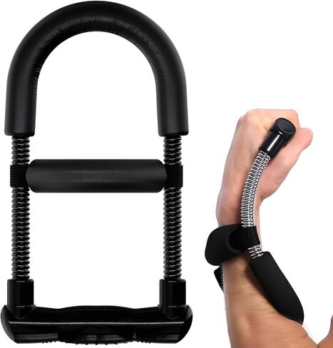 FixFit Forearm Strengthener Forearm Wrist Strengthener Exerciser with Adjustable Tension for Improving Strength - Hand Developer Arm Grip Workout Strength Trainer Home Gym Workout Equipment for Starter and Pro in Saudi Arabia