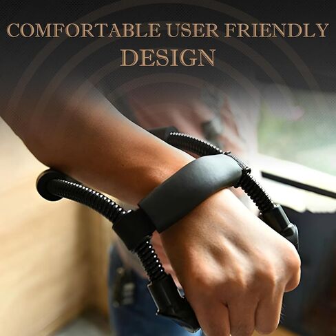 FixFit Forearm Strengthener Forearm Wrist Strengthener Exerciser with Adjustable Tension for Improving Strength - Hand Developer Arm Grip Workout Strength Trainer Home Gym Workout Equipment for Starter and Pro in Saudi Arabia