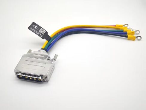 DB5W5 40A ذكر التوصيل موصل الاتصال 20 سم كابل مع المحطة المستخدمة في الكمبيوتر والتطبيقات الصناعية لنقل البيانات أو الاتصال بأجهزة VarioPeripherals أو الأجهزة in Kuwait