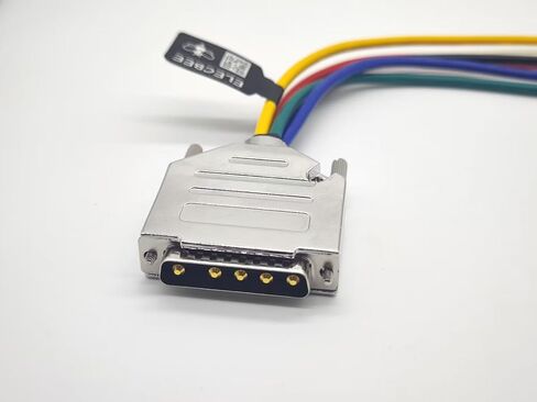 DB5W5 40A ذكر التوصيل موصل الاتصال 20 سم كابل مع المحطة المستخدمة في الكمبيوتر والتطبيقات الصناعية لنقل البيانات أو الاتصال بأجهزة VarioPeripherals أو الأجهزة in Kuwait