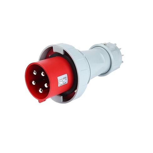 IP67 موصل التوصيل والمقبس الصناعي ثلاثي الطور 3 النواة 4P5 فتحة 63A / 125A مقاوم للماء غير مقاوم للانفجار (3p63a Ip67 Dark Straight Seat Gp) in Kuwait