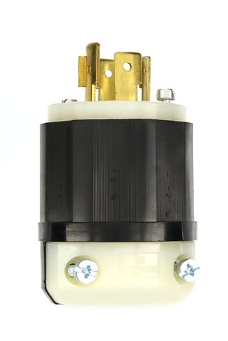 2441 20 أمبير 120/208 فولت 3PY NEMA L18-20P 4P 4W قفل المكونات الصناعية غير المؤرضة - أسود-أبيض in Kuwait