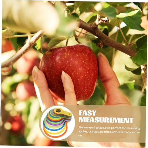 Fruit Diameter Measuring Ring Tool for Accurate Size Measurement Plastic Gauge for Fruits and Vegetables for Farmers and Home Use Easy to Use for Apples Oranges in Saudi Arabia