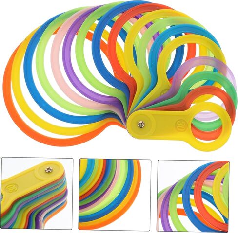 Fruit Diameter Measuring Ring Tool for Accurate Size Measurement Plastic Gauge for Fruits and Vegetables for Farmers and Home Use Easy to Use for Apples Oranges in Saudi Arabia